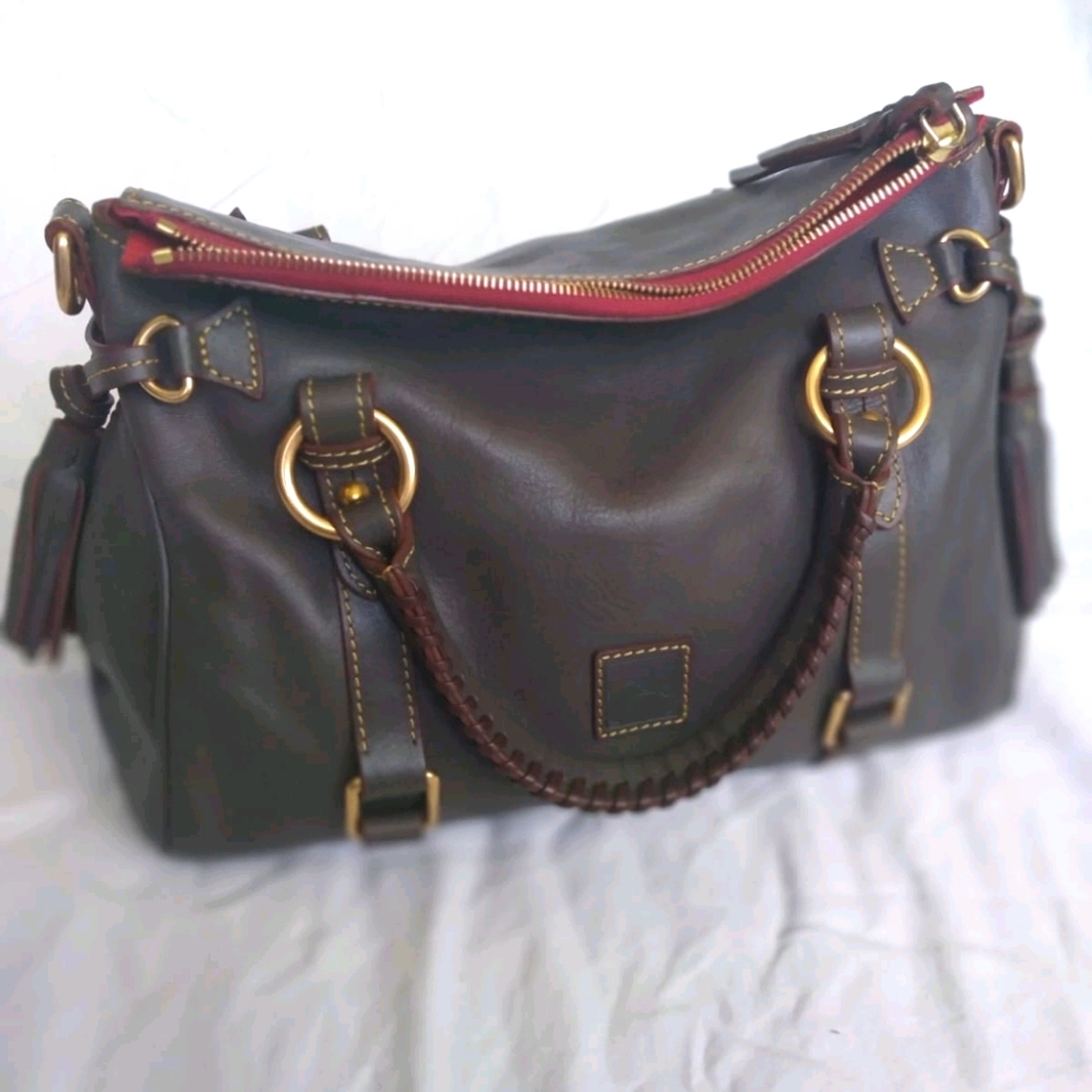 Dooney & Bourke Florentine Small Satchel charcoal